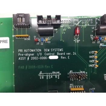 PRI Automation 2002-0066 Pre-Aligner I/O Control Board